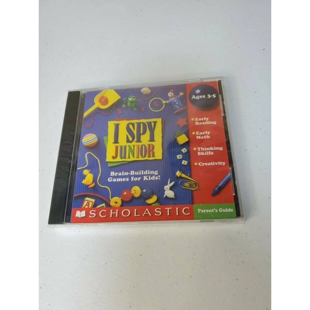 I Spy Junior PC CD  Brain Building Games for Kids Ages 3-5